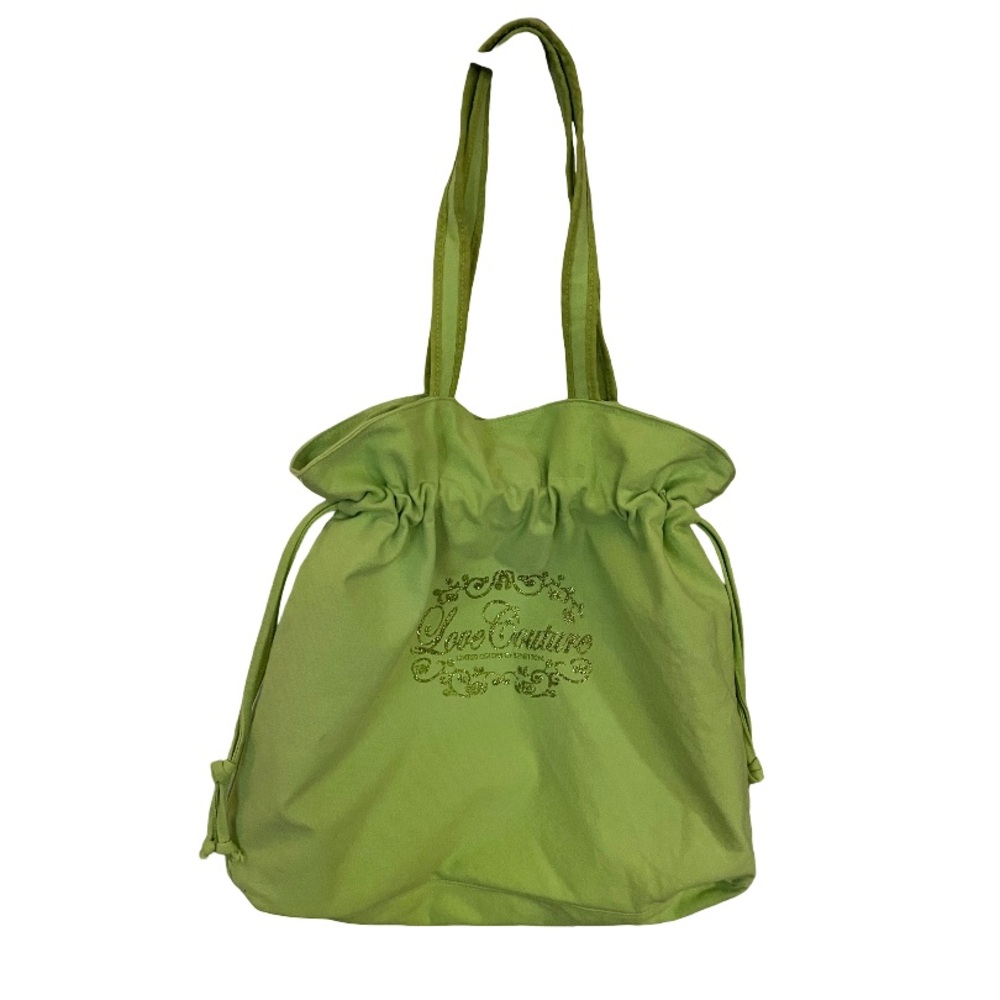 United Colors Of Benetton Green Tote Bag